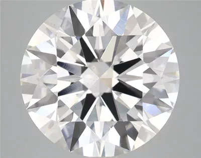 5.42ct D VS2 Rare Carat Ideal Cut Round Lab Grown Diamond