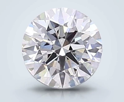 1.10ct F SI1 Rare Carat Ideal Cut Round Lab Grown Diamond