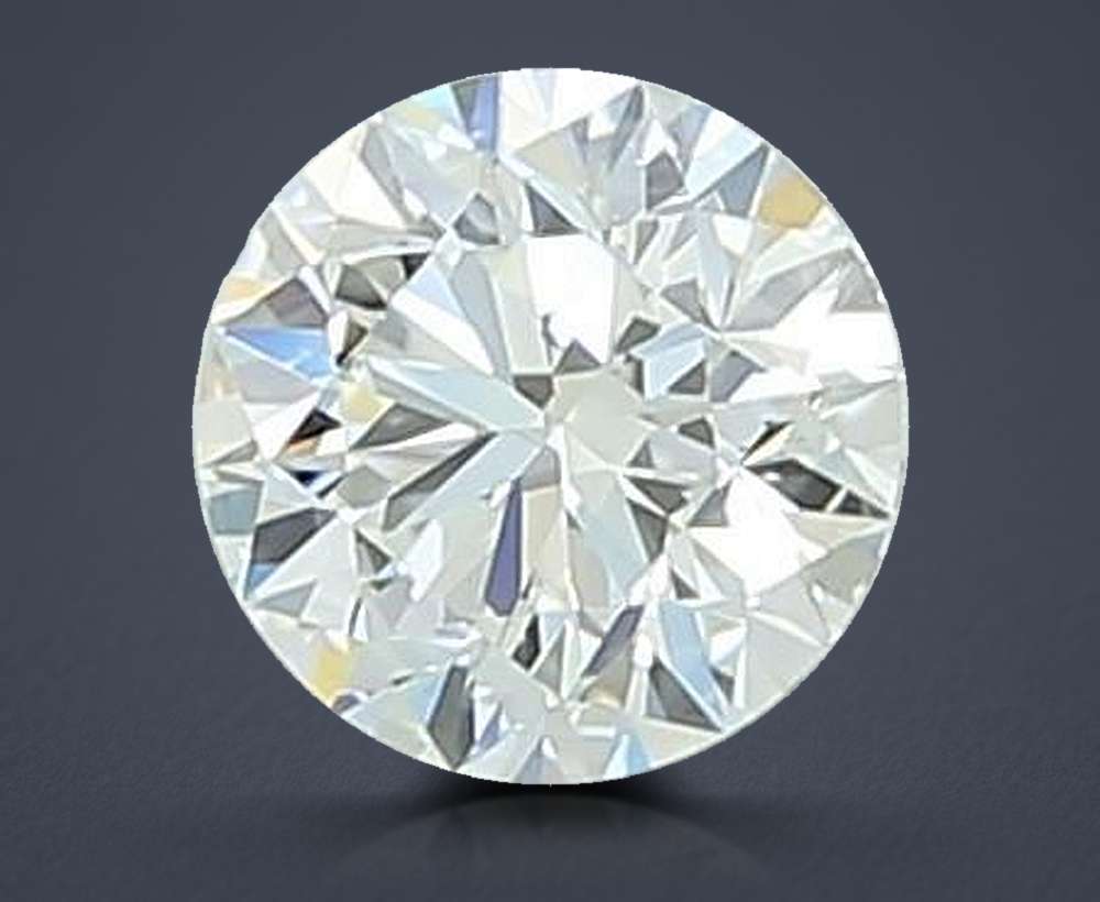 0.50ct F VVS1 Very Good Cut Round Diamond