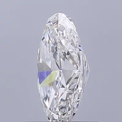 0.78ct D VVS2 Rare Carat Ideal Cut Oval Lab Grown Diamond