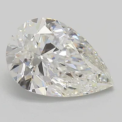 1.50ct E VS1 Rare Carat Ideal Cut Pear Lab Grown Diamond