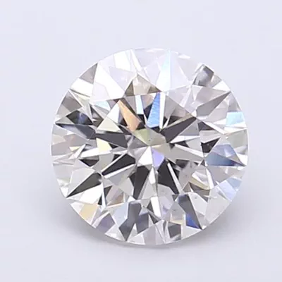 1.26ct F VS2 Rare Carat Ideal Cut Round Lab Grown Diamond