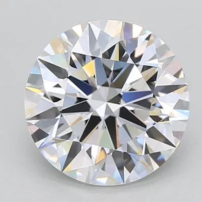 3.04ct E VVS1 Rare Carat Ideal Cut Round Lab Grown Diamond
