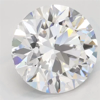 4.11ct D IF Rare Carat Ideal Cut Round Lab Grown Diamond