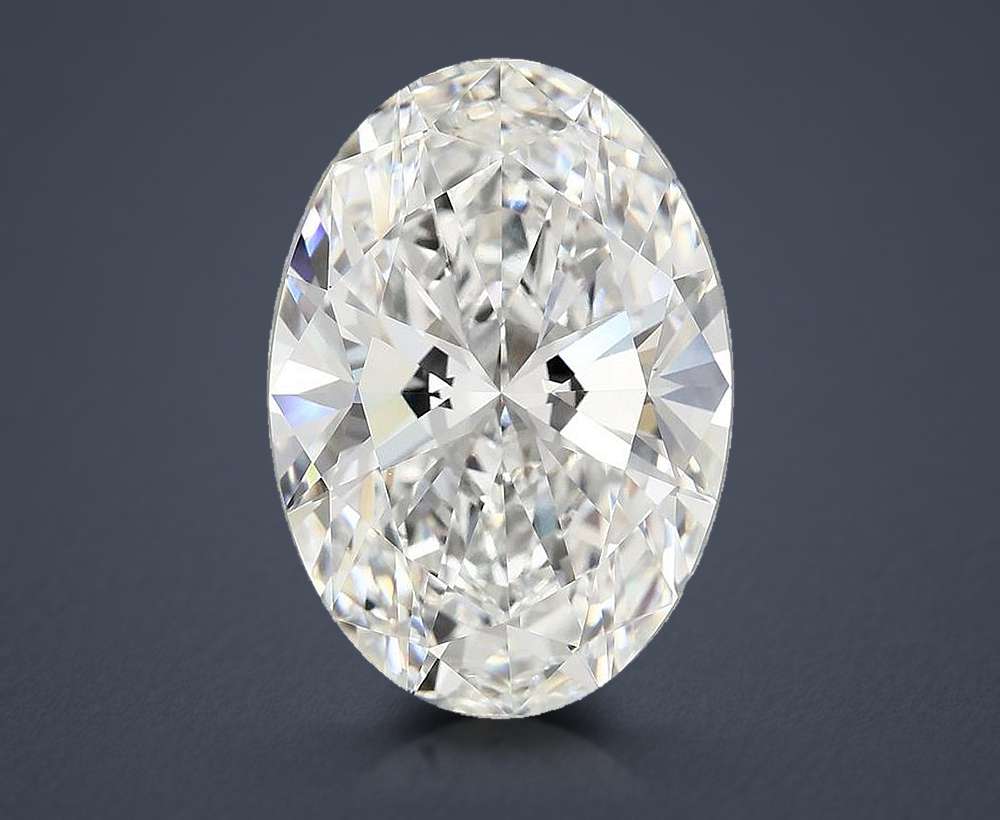 10.08ct E VVS2 Rare Carat Ideal Cut Oval Lab Grown Diamond