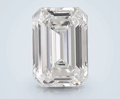 4.04ct D VS2 Very Good Cut Emerald Lab Grown Diamond
