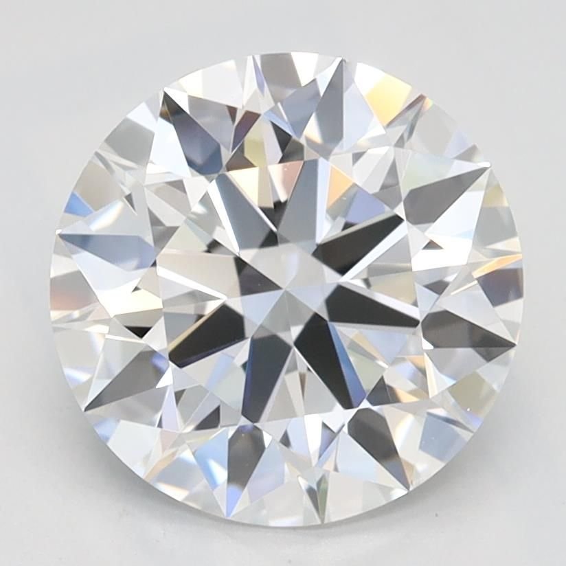 2.06ct D VVS1 Rare Carat Ideal Cut Round Lab Grown Diamond