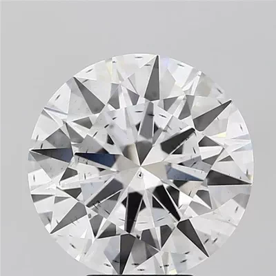 5.67ct F SI2 Rare Carat Ideal Cut Round Lab Grown Diamond