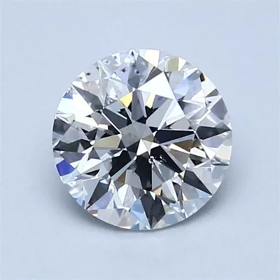 1.09ct D SI2 Rare Carat Ideal Cut Round Diamond