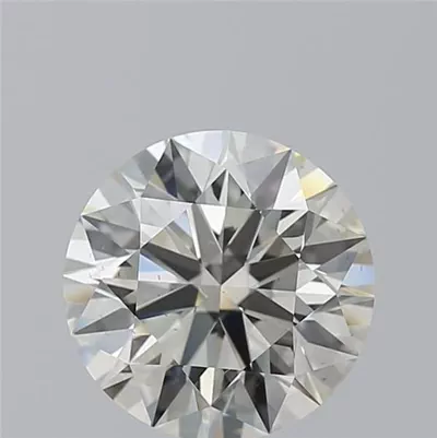 3.51ct K SI1 Rare Carat Ideal Cut Round Diamond