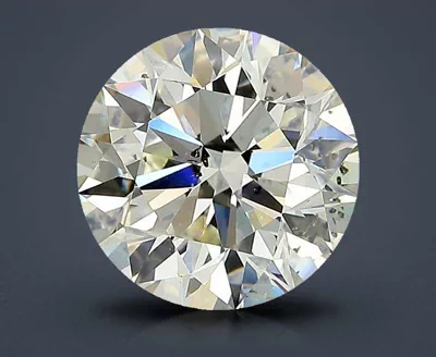 2.72ct K SI2 Excellent Cut Round Diamond
