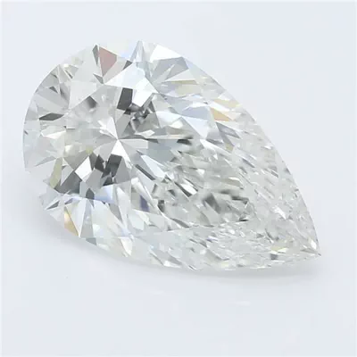 2.10ct G VS1 Rare Carat Ideal Cut Pear Lab Grown Diamond