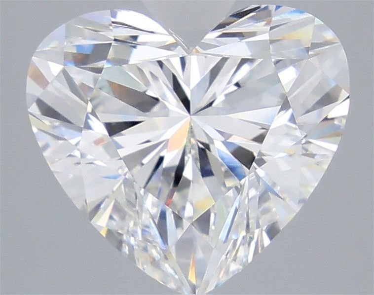 4.58ct F VS1 Rare Carat Ideal Cut Heart Lab Grown Diamond