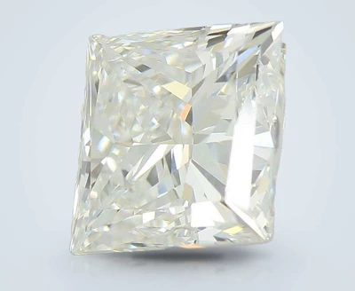 4.07ct F VS1 Rare Carat Ideal Cut Princess Lab Grown Diamond