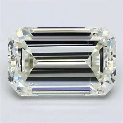 7.57ct K SI2 Excellent Cut Emerald Diamond