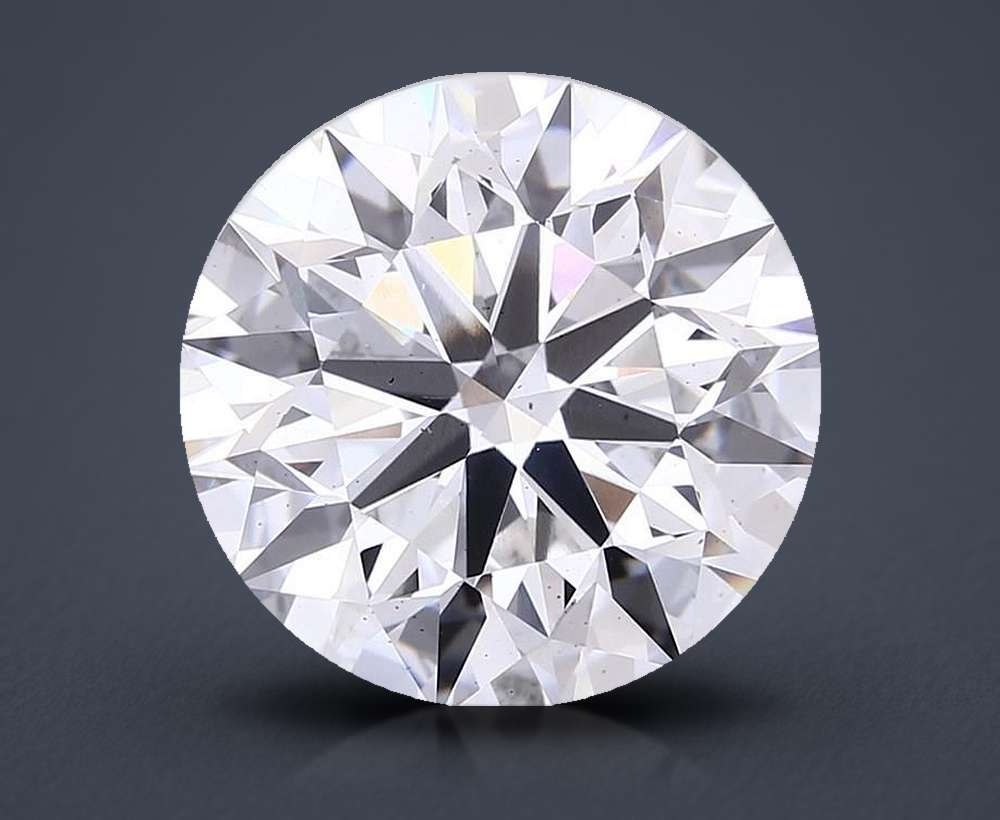 11.51ct F VS2 Excellent Cut Round Lab Grown Diamond