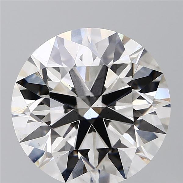 7.04ct G VS2 Rare Carat Ideal Cut Round Lab Grown Diamond