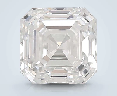 5.01ct E VS1 Rare Carat Ideal Cut Asscher Lab Grown Diamond