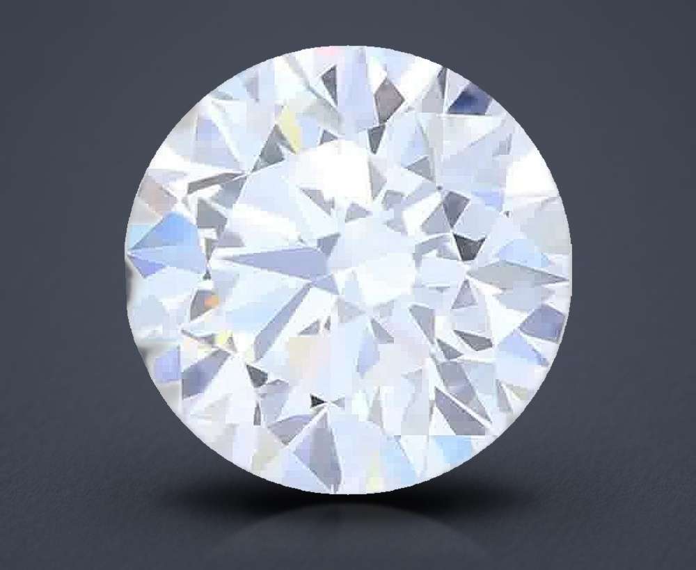 1.18ct F VS2 Rare Carat Ideal Cut Round Lab Grown Diamond