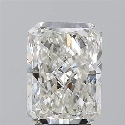 3.50ct J SI1 Rare Carat Ideal Cut Radiant Diamond
