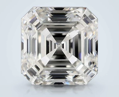 2.07ct F VVS2 Rare Carat Ideal Cut Asscher Lab Grown Diamond