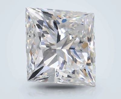 3.09ct E VS1 Rare Carat Ideal Cut Princess Lab Grown Diamond