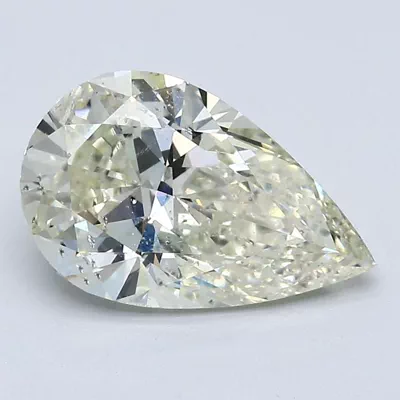 2.28ct K SI2 Rare Carat Ideal Cut Pear Diamond