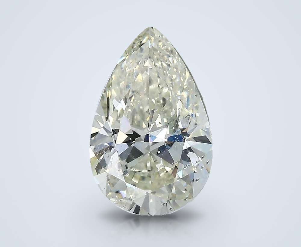 2.28ct K SI2 Rare Carat Ideal Cut Pear Diamond