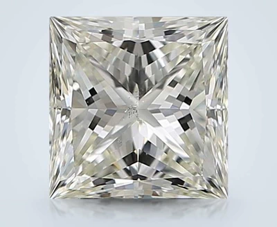 2.06ct K SI2 Very Good Cut Princess Diamond