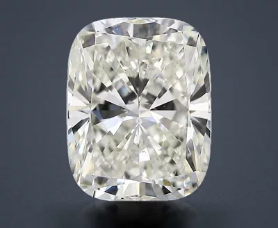 5.01ct J SI1 Very Good Cut Cushion Diamond