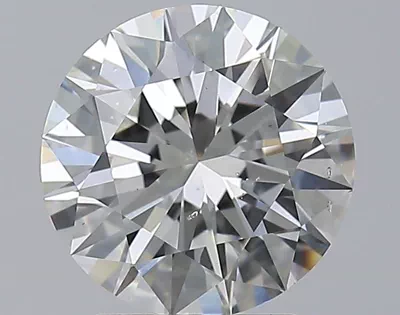 2.51ct G SI1 Rare Carat Ideal Cut Round Diamond