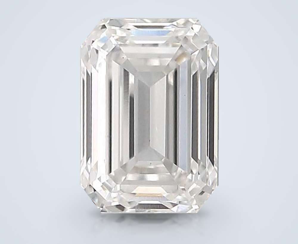 10.04ct F VS1 Rare Carat Ideal Cut Emerald Lab Grown Diamond