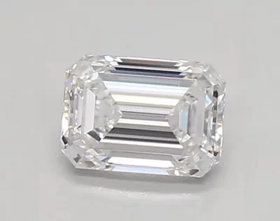 0.67ct D VS1 Rare Carat Ideal Cut Emerald Lab Grown Diamond