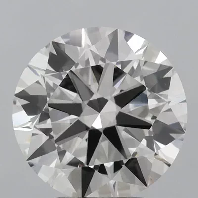 3.62ct I VS1 Excellent Cut Round Lab Grown Diamond
