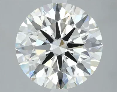 3.13ct I VS2 Rare Carat Ideal Cut Round Diamond