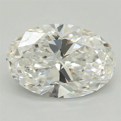 1.50ct E VS1 Rare Carat Ideal Cut Oval Lab Grown Diamond
