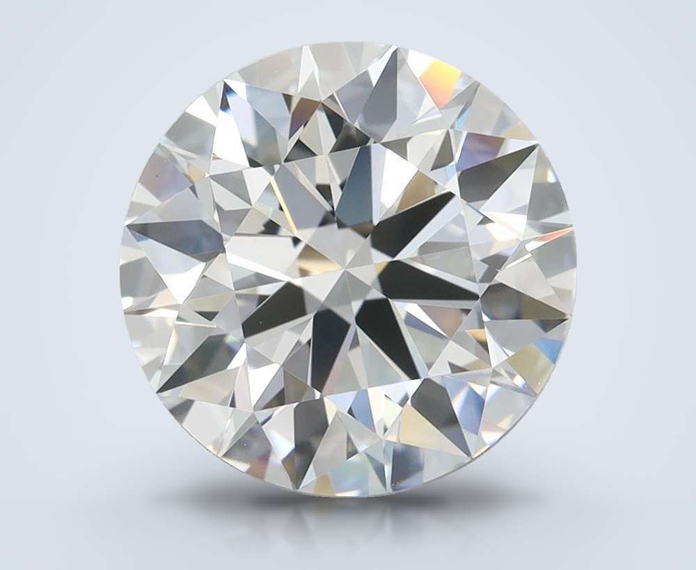 3.19ct D VVS1 Rare Carat Ideal Cut Round Lab Grown Diamond