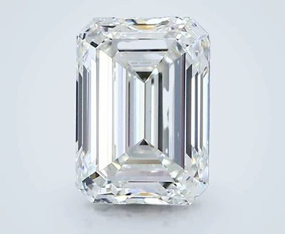 1.70ct H VS1 Rare Carat Ideal Cut Emerald Diamond