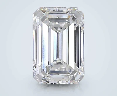 15.66ct G VS1 Rare Carat Ideal Cut Emerald Lab Grown Diamond