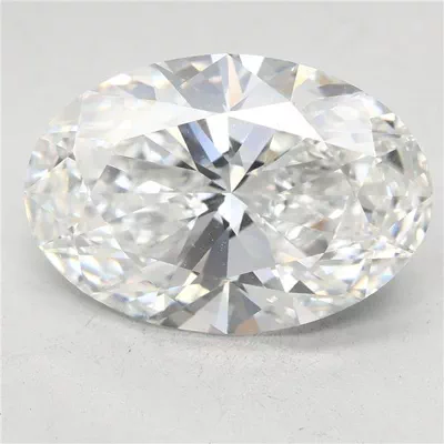 7.01ct E VVS2 Rare Carat Ideal Cut Oval Lab Grown Diamond