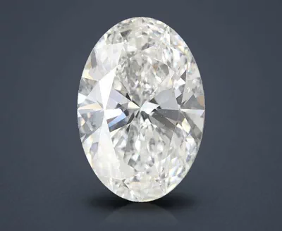 7.01ct E VVS2 Rare Carat Ideal Cut Oval Lab Grown Diamond