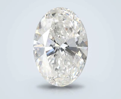 7.01ct E VVS2 Rare Carat Ideal Cut Oval Lab Grown Diamond