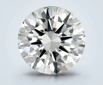 3.77ct E SI1 Excellent Cut Round Lab Grown Diamond