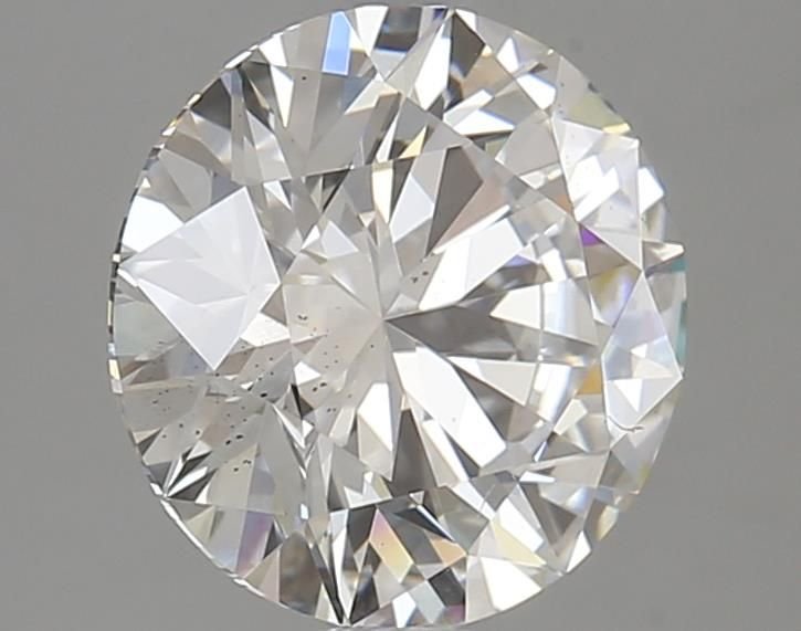 3.04ct F SI1 Rare Carat Ideal Cut Round Lab Grown Diamond