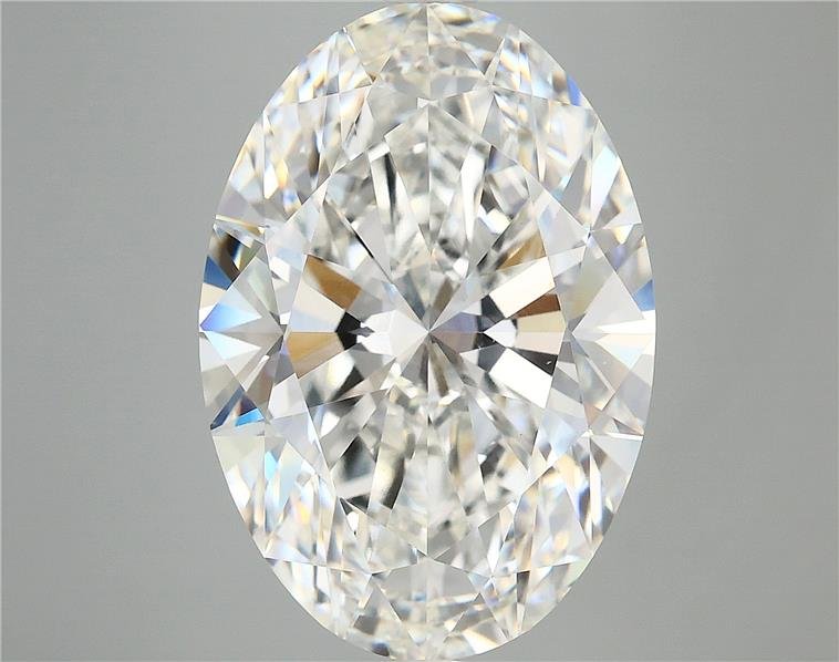 10.05ct F VS1 Rare Carat Ideal Cut Oval Lab Grown Diamond
