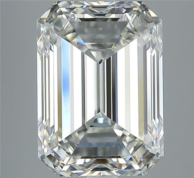 5.02ct J VVS2 Excellent Cut Emerald Diamond