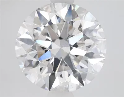 3.04ct F SI1 Rare Carat Ideal Cut Round Lab Grown Diamond