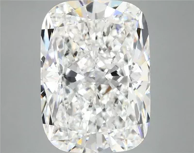 9.74ct E VVS2 Rare Carat Ideal Cut Cushion Lab Grown Diamond
