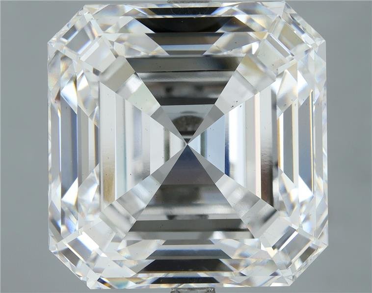 17.49ct E VS2 Rare Carat Ideal Cut Asscher Lab Grown Diamond