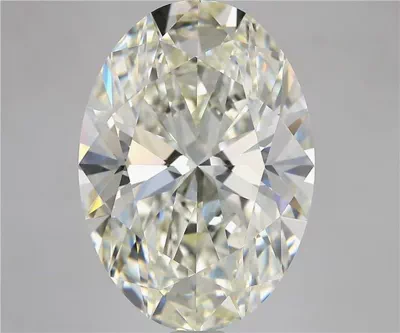 10.83ct K IF Rare Carat Ideal Cut Oval Diamond